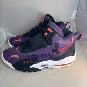 Nike Kids Air Purple and Black Shoes